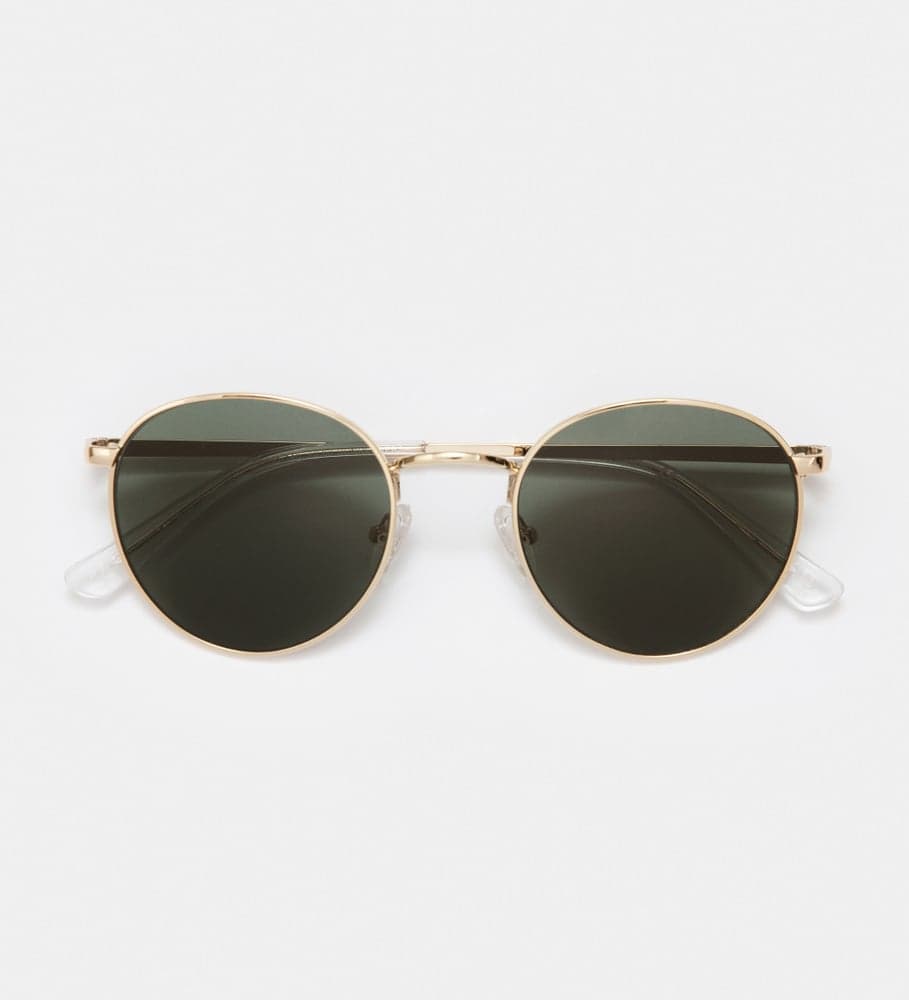 Lucy Classic Gold Sunglasses